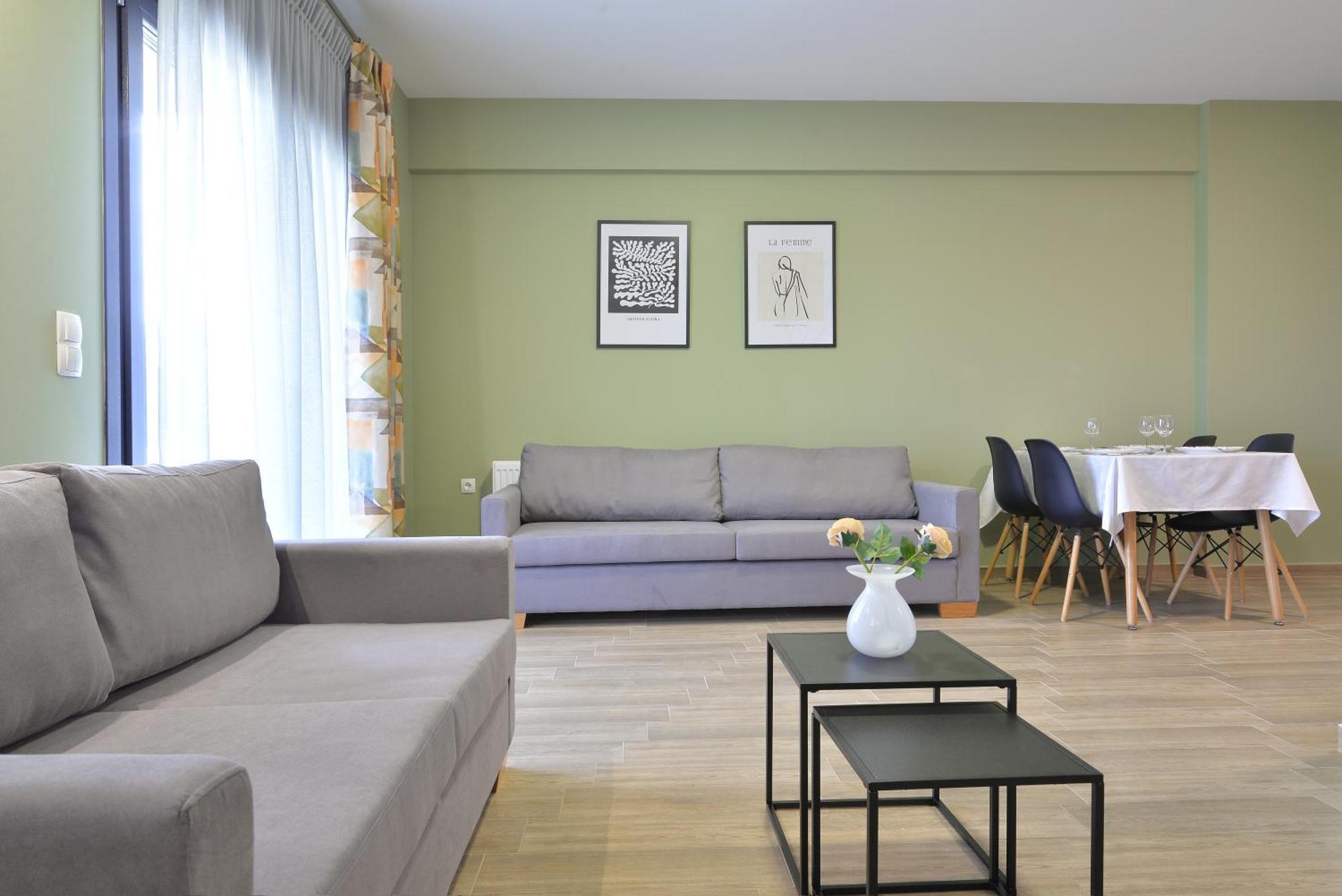 Niel Holiday Apartments, Panel Hospitality Homes & Villas Leptokaryá Eksteriør bilde