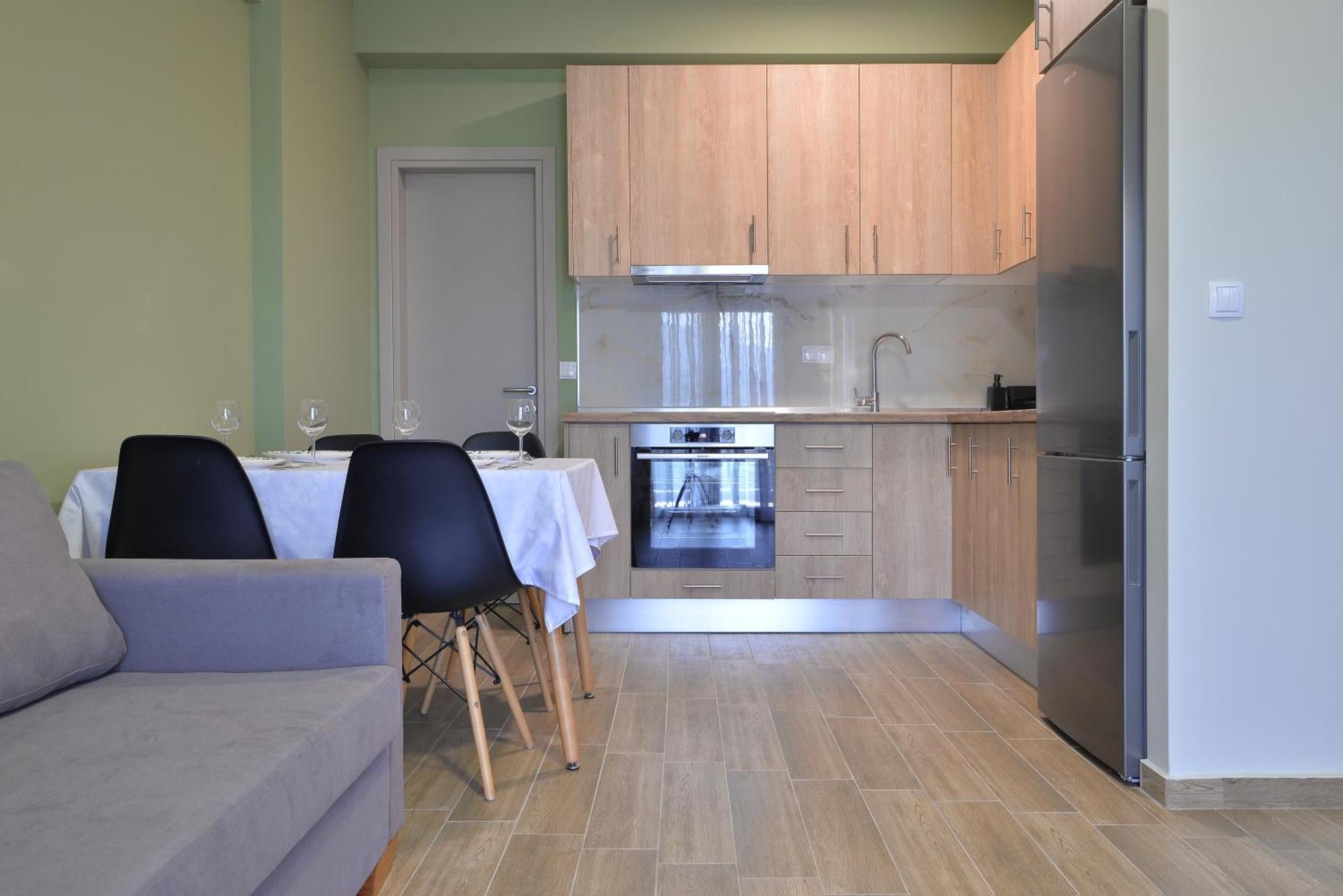 Niel Holiday Apartments, Panel Hospitality Homes & Villas Leptokaryá Eksteriør bilde