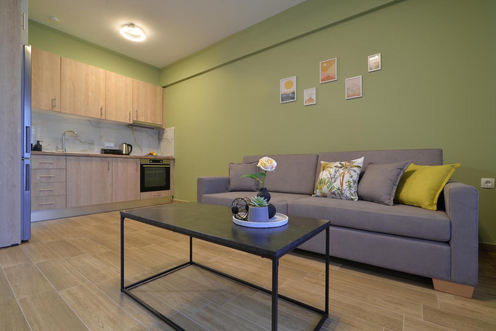 Niel Holiday Apartments, Panel Hospitality Homes & Villas Leptokaryá Eksteriør bilde