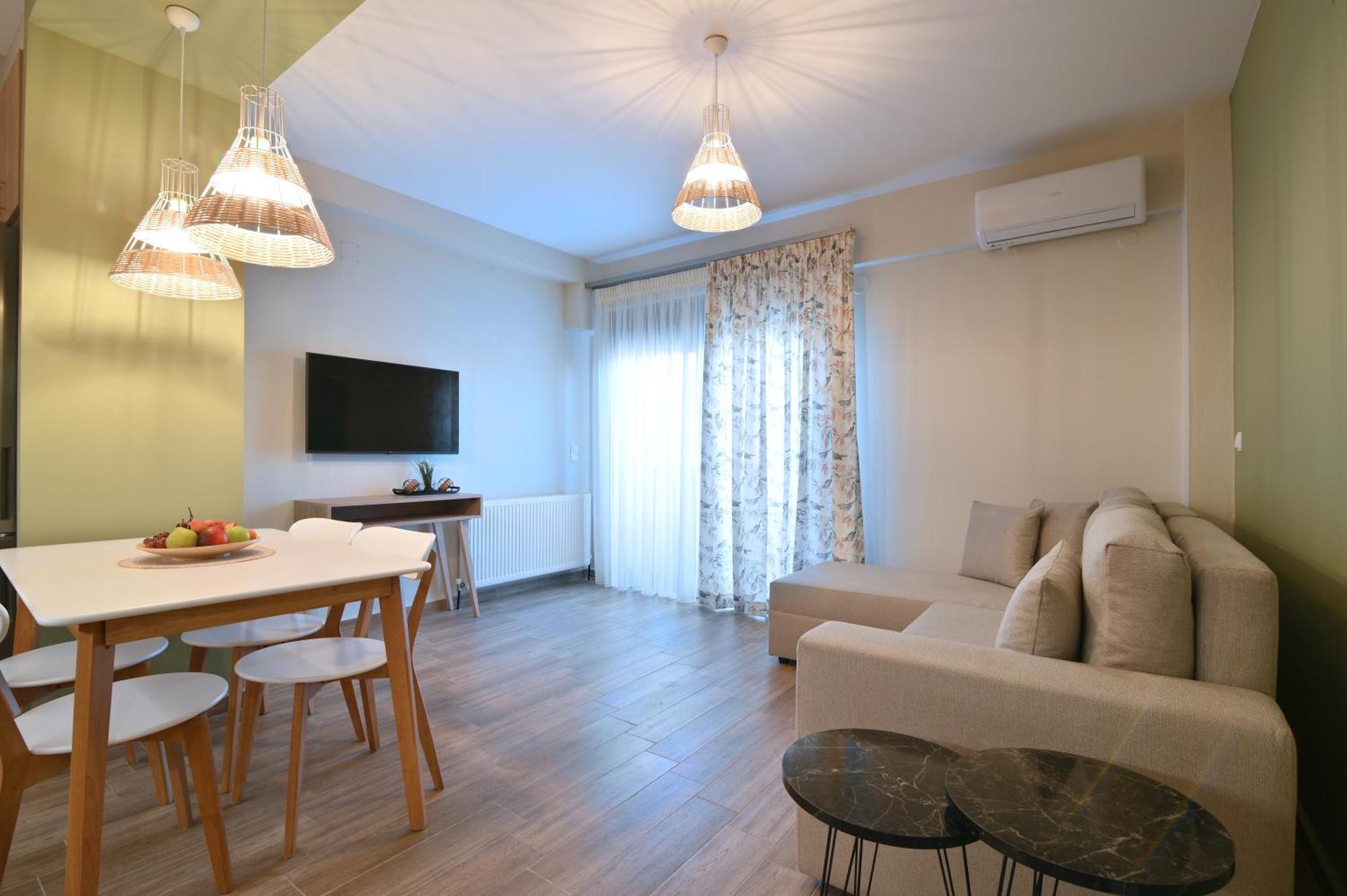 Niel Holiday Apartments, Panel Hospitality Homes & Villas Leptokaryá Eksteriør bilde